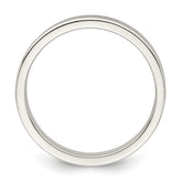 Sterling Silver 3mm Lightweight Flat Size 13.5 Band